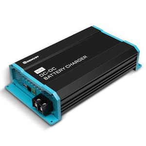 750-Watt Solar 12-Volt 60 Amp DC to DC On-Board Battery Charger for Flooded Gel AGM and Lithium Batteries