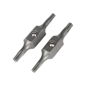 T8 and T10 Torx Replacement Bits (2-Piece)