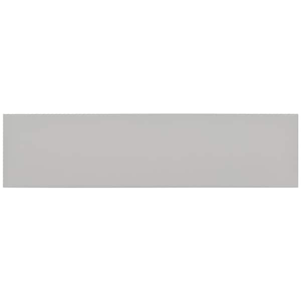 MSI Domino Gray Beveled 3 in. x 6 in. Glossy Ceramic Wall Tile (10.65 sq. ft./Case)