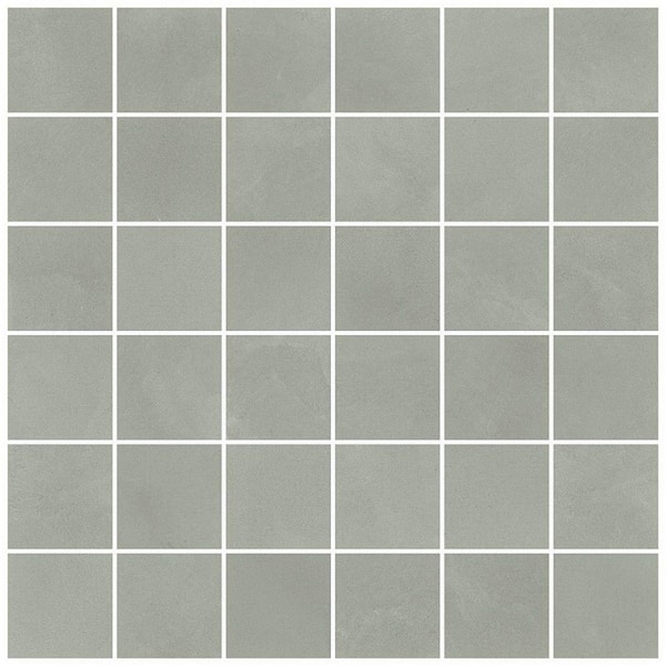 Ivy Hill Tile Ryx Delight 4 in. x 0.35 in. Matte Porcelain Floor and Wall Mosaic Tile Sample