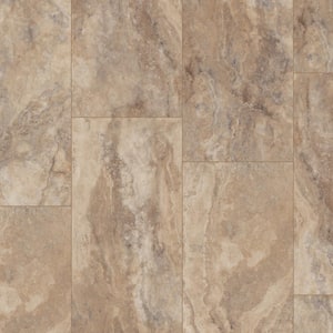 Prime Siena 12 MIL x 12 in. W x 24 in. L Waterproof Click Lock Vinyl Tile Flooring (15.71 sq. ft./case)