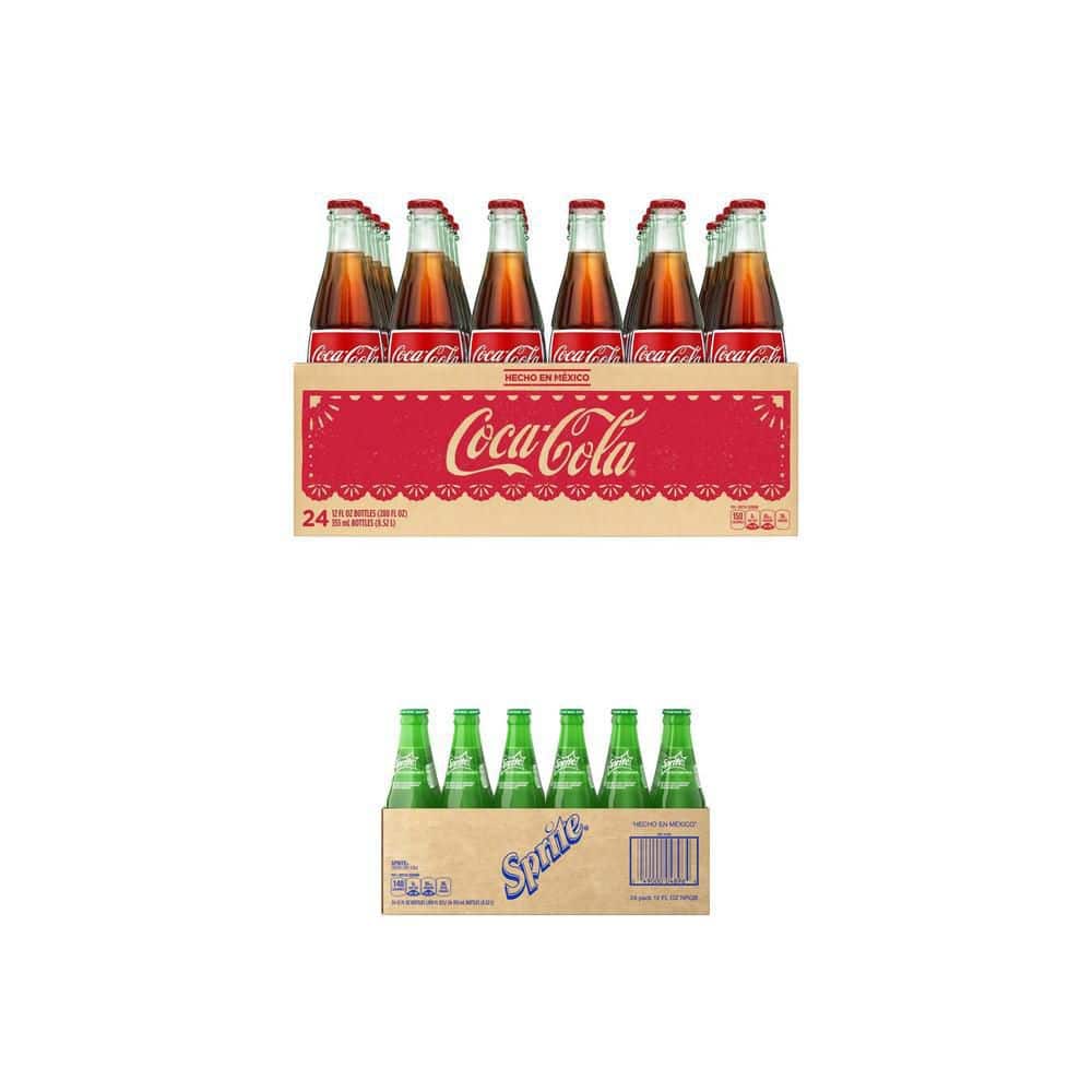 355 ml Coca-Cola and Mexico Glass Bottles Combo (24-Pack) - The