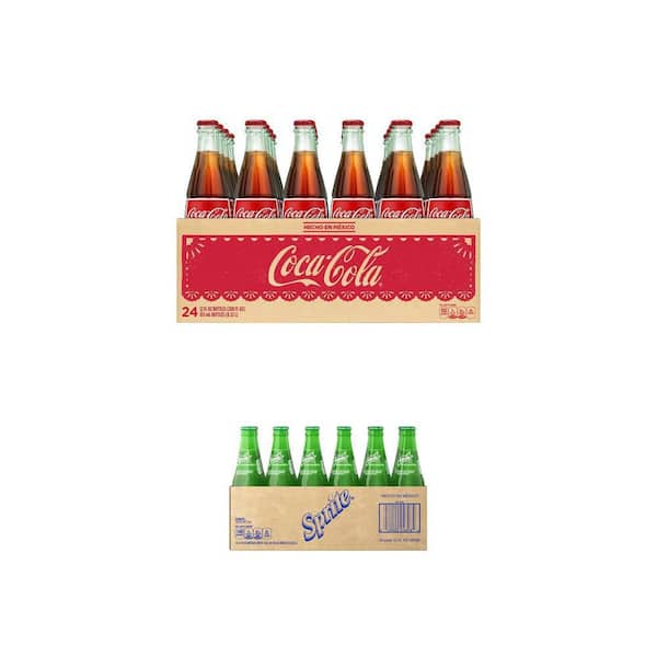 355 ml Coca-Cola and Mexico Glass Bottles Combo (24-Pack)