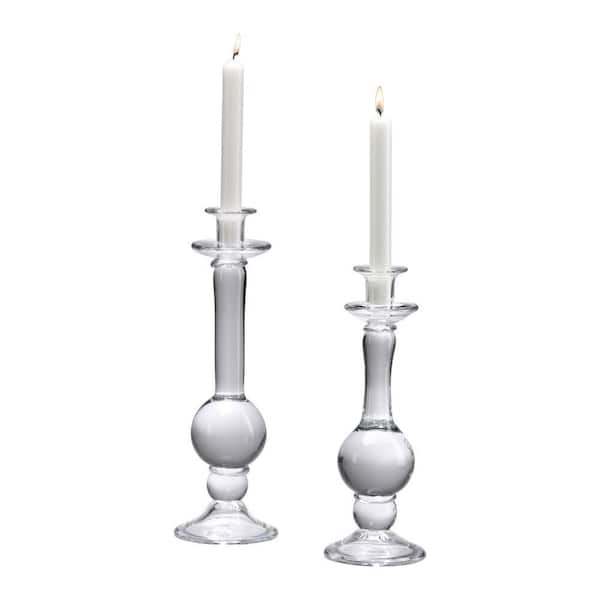 Filament Design Prospect 11.8 in. Clear Candle Holder