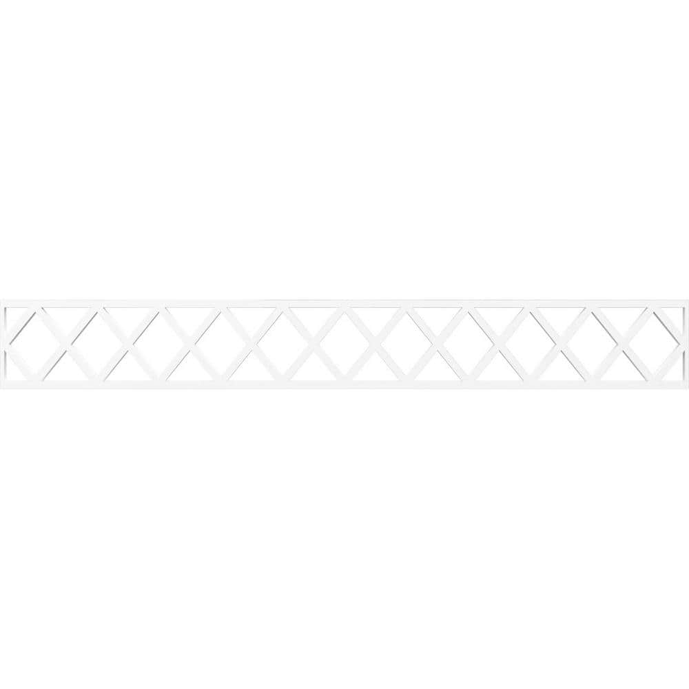 Wolford Fretwork 0.375 in. D x 46.5 in. W x 6 in. L PVC Panel Molding price history on PriceWatchPro