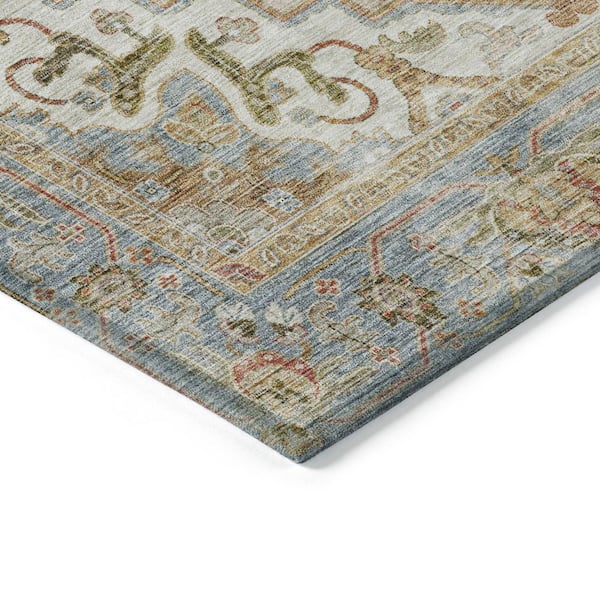 Chantille Machine Washable Indoor/Outdoor Abstract ACN2163 Beige 2 ft. 6 in. x 3 ft. 10 in. Area Rug