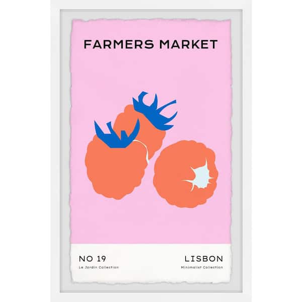 Unbranded "Lisbon No 19" by Marmont Hill Framed Food Art Print 24 in. x 16 in.