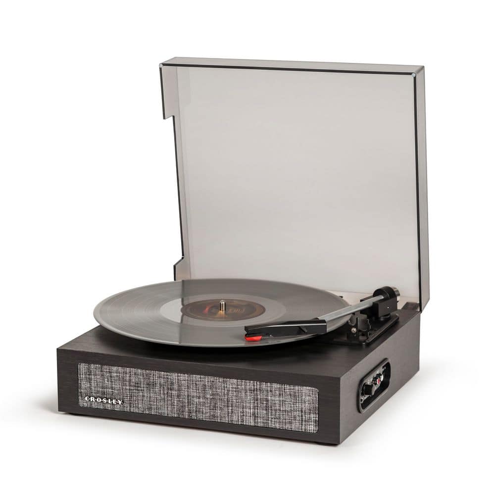 Scout Record Player in Black