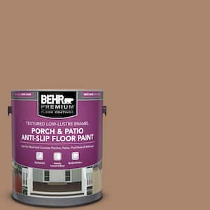 1 gal. #ECC-59-1 Antique Chest Textured Low-Lustre Enamel Interior/Exterior Porch and Patio Anti-Slip Floor Paint