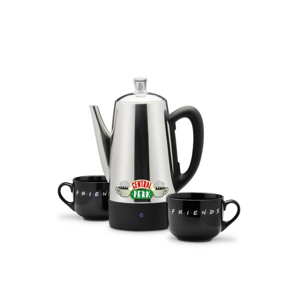 FRIENDS 12-Cup Electric Percolator with 