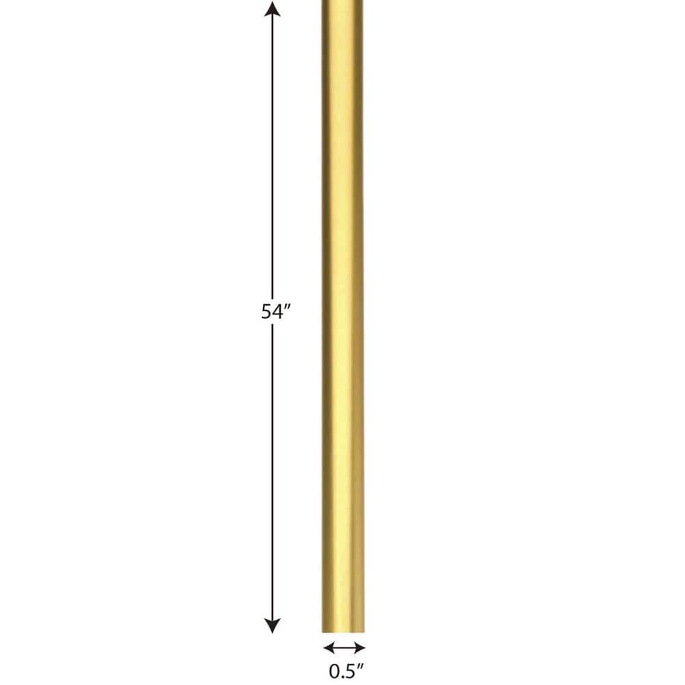 Natural Brass Mini Pendant Stem Extension Kit