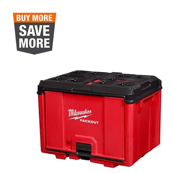 Packout 19.5 in. W x 14.7 in. H x 14.5 in. D Cabinet in Red (1-Piece)