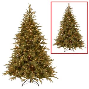 7.5 ft. Frasier Grande Artificial Christmas Tree with Dual Color LED Lights