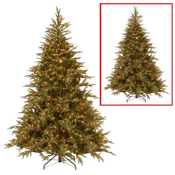 National Tree Company 7.5 ft. Frasier Grande Artificial Christmas Tree with Dual Color LED Lights
