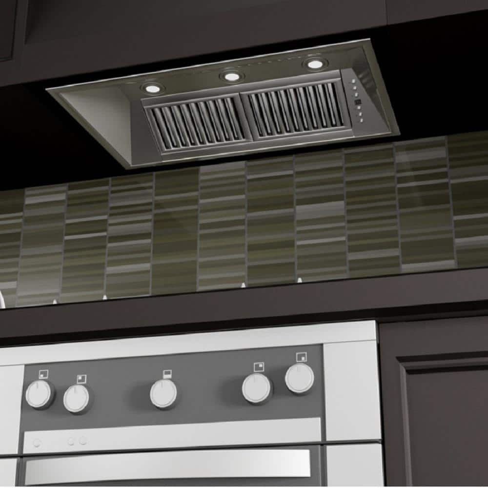 34" Stainless Steel Convertible Range Hood Insert