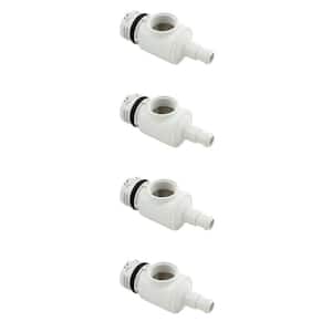 Universal Wall Fitting Quick Disconnect for 280/380 (4-Pack)