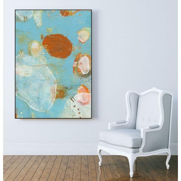 Unbranded 30 in. x 40 in. "Phenix II" by Sue Jachimiec Framed Wall Art