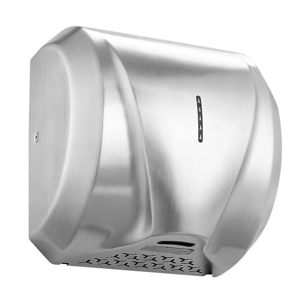 Hand Dryer, 2 Pack 1800W Automatic High-Speed Air Dryer, HEPA Filter, Quick Drying, Brushed Stainless Steel, AC110-120V