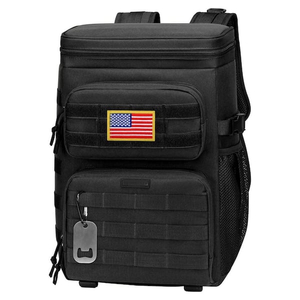 26 qt. Tactical Cooler Backpack Molle Insulated Lunch Bag Heavy-Duty Waterproof Leakproof for Camping Hiking Fishing