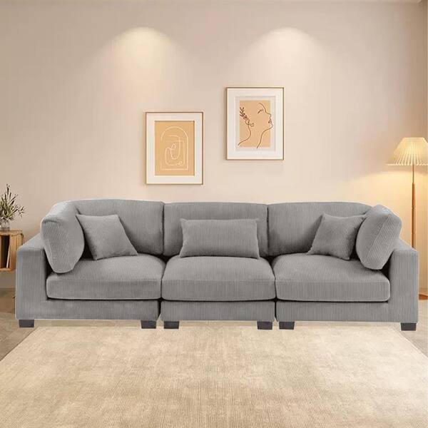 Oversized deep deals sectional sofa