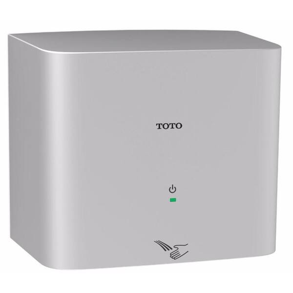 TOTO Cleandry Electric High-Speed Touchless Hand Dryer in Silver