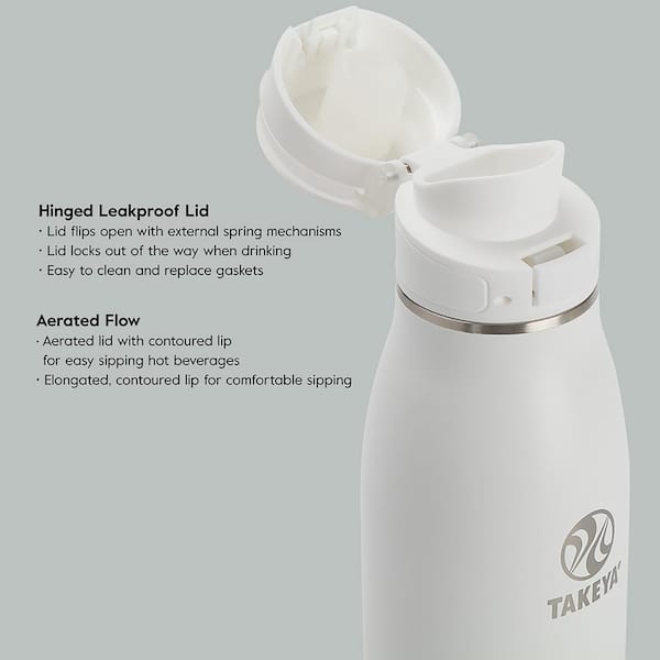 Takeya Actives Traveler Insulated Stainless Steel Bottle with Flip Cap -  Bluestone, 17 oz - Kroger