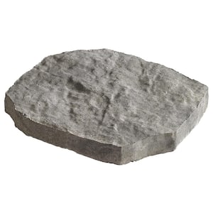 Oldcastle Epic Stone 15.75 in. x 13.78 in. x 2 in. Sable Irregular ...