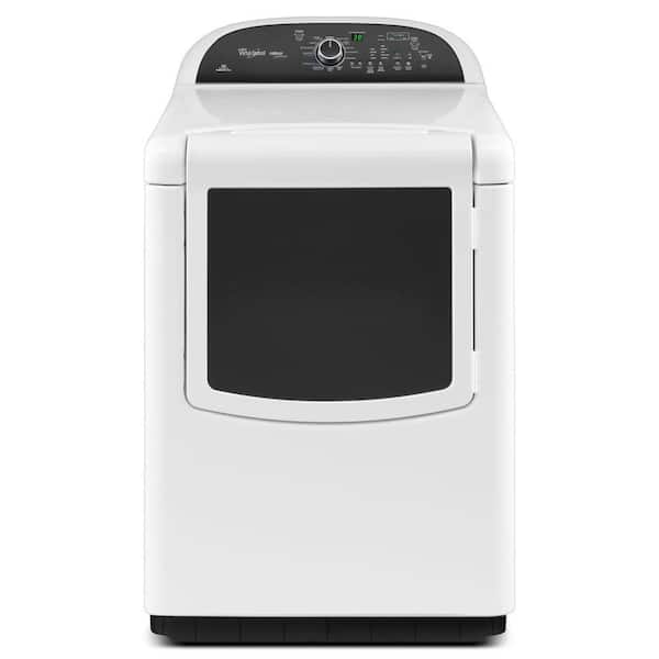 Whirlpool Cabrio Platinum 7.6 cu. ft. Electric Dryer with Steam in White