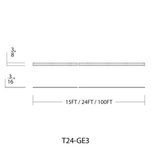 Continuous COB IP20 LED Strip (24V) ~ White Lily Series For Sale