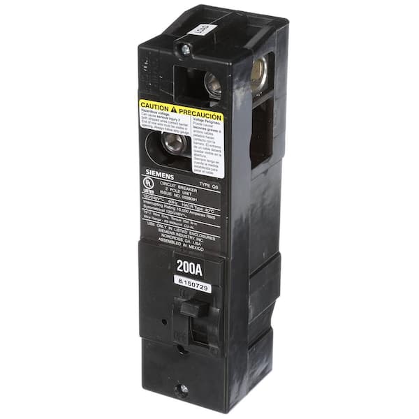 Siemens 200 Amp Double-Pole 10kA Type QS Multi-Family Main Breaker