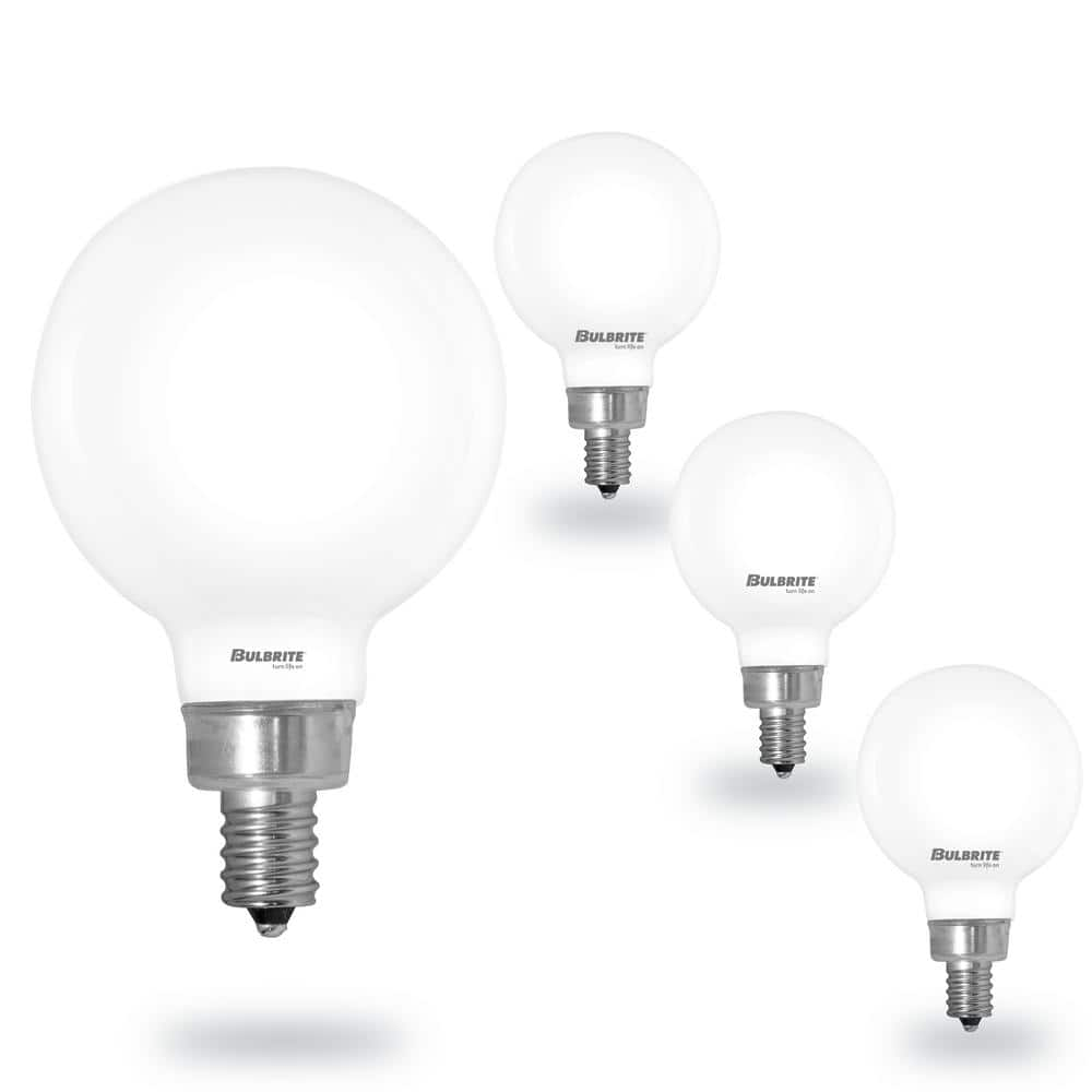 Bulbrite 5-Watt G16 LED Light Bulbs Warm Dimming 3000K (Soft White ...