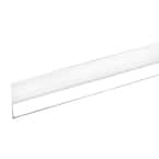 1.5 in. x 36 in. E/O Clear Self Stick Door/Bottom