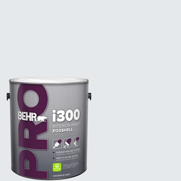 BEHR PRO 1 gal. #PPL-54 Snow Cloud Eggshell Interior Paint