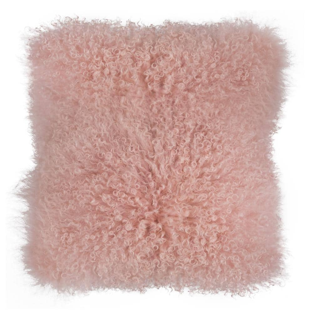 Home Soft Things Shaggy Faux Fur Bedrest Filling Set