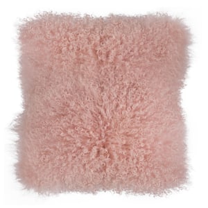 Light Pink 4 in. x 16 in. Throw Pillow