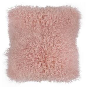 Hot pink fluffy online pillow