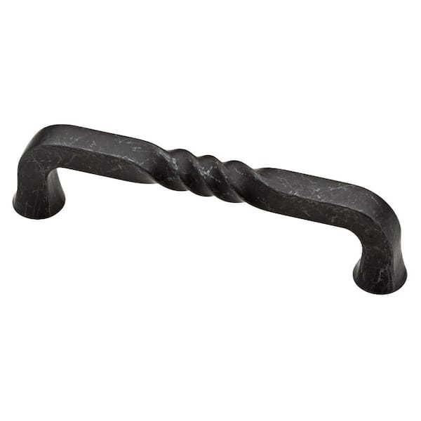Liberty Iron Craft 4 in. (102 mm) Wrought Iron Cabinet Drawer Pull  P28376-WI-C - The Home Depot