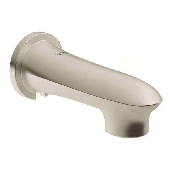 GROHE Eurostyle Wall Mount Tub Spout in Brushed Nickel Infinity