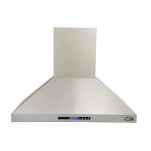 Professional 48 in. Island Mounted Range Hood 900CFM in Stainless Steel