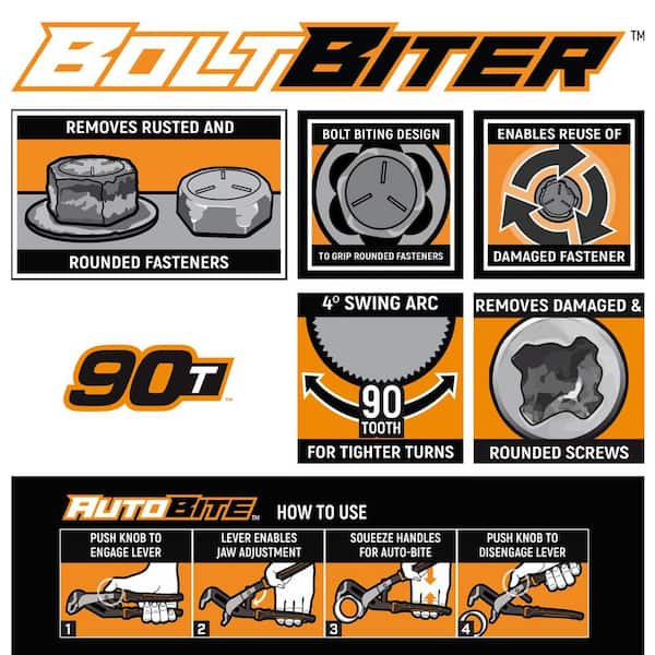 GEARWRENCH - Bolt Biter Gearpack SAE/Metric Tool Set (13-Piece)