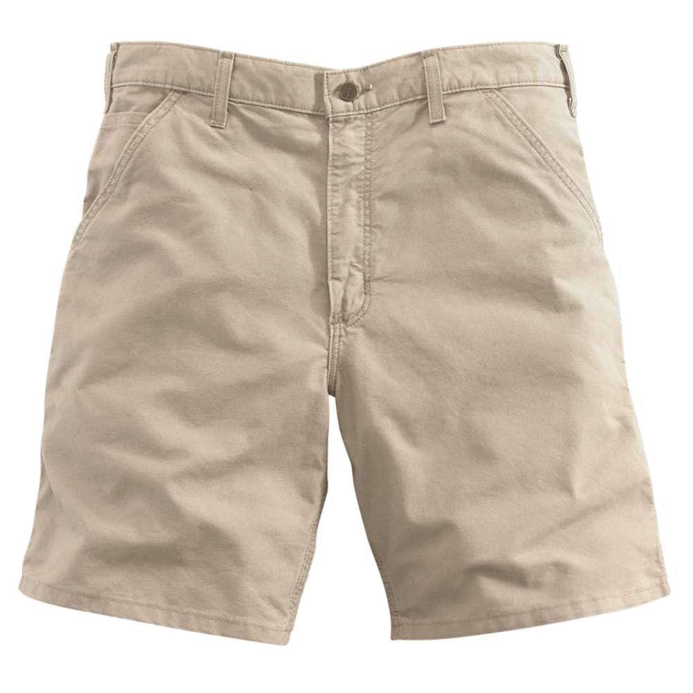 Carhartt Men's Regular 38 Tan Cotton Shorts B144-TAN - The