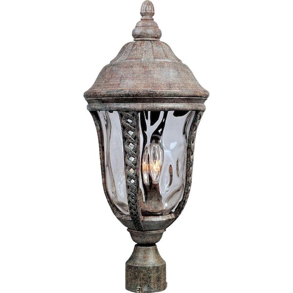 Maxim Lighting Whittier Die-Cast 3-Light Earth Tone Outdoor Pole/Post Mount