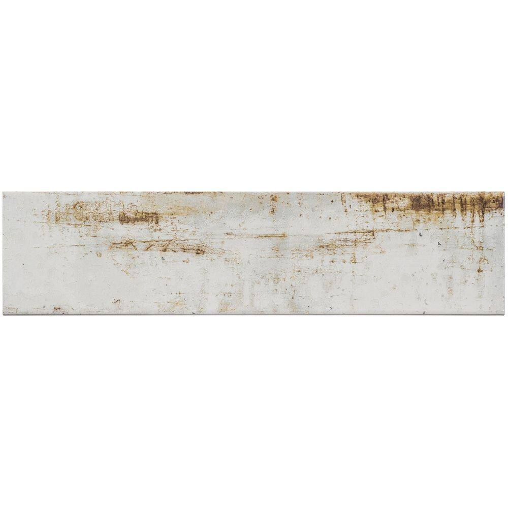 Vantage 4" x 16" Glazed Blue Ceramic Subway Wall Tile