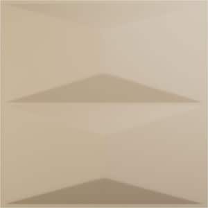 11 7/8 in. x 11 7/8 in. Aberdeen EnduraWall Decorative 3D Wall Panel, Smokey Beige (Covers 0.98 Sq. Ft.)
