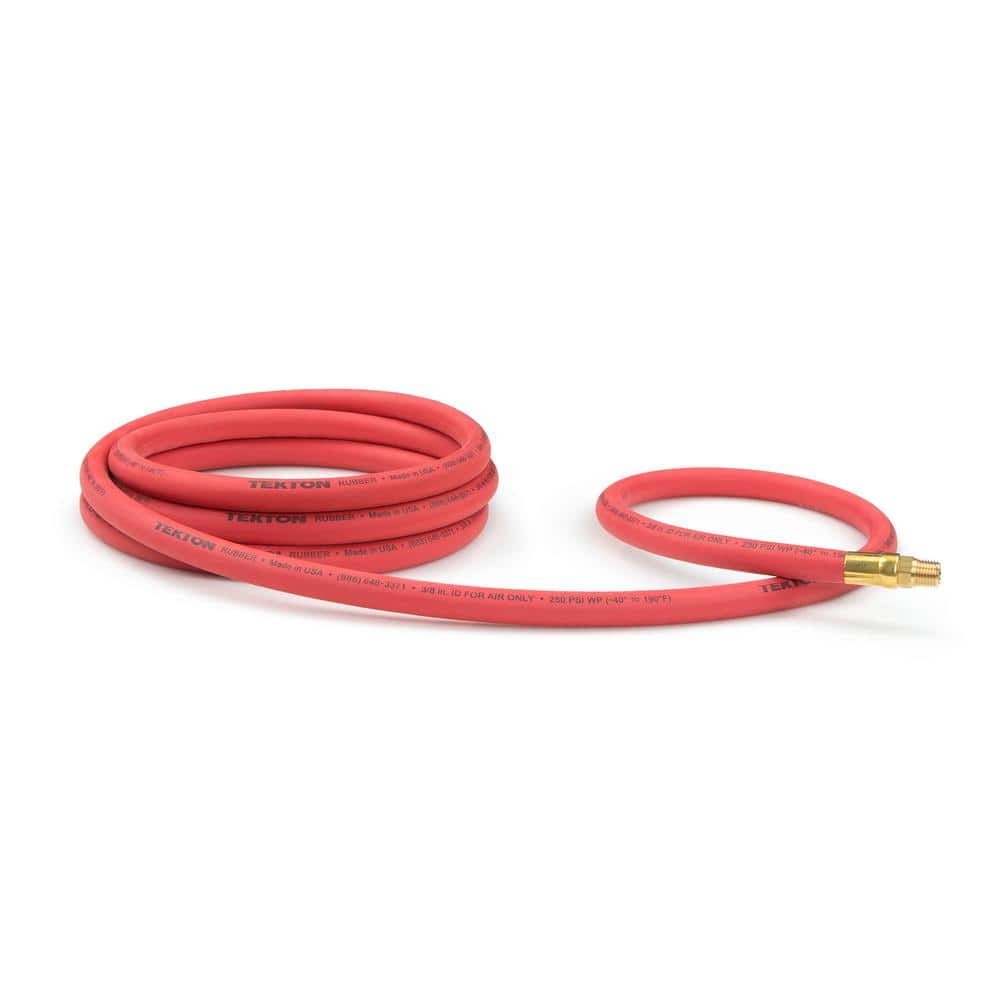 by 3 Foot 250 PSI Rubber Lead-In Air Hose for sale online TEKTON 46362 1/2 Inch I.D 