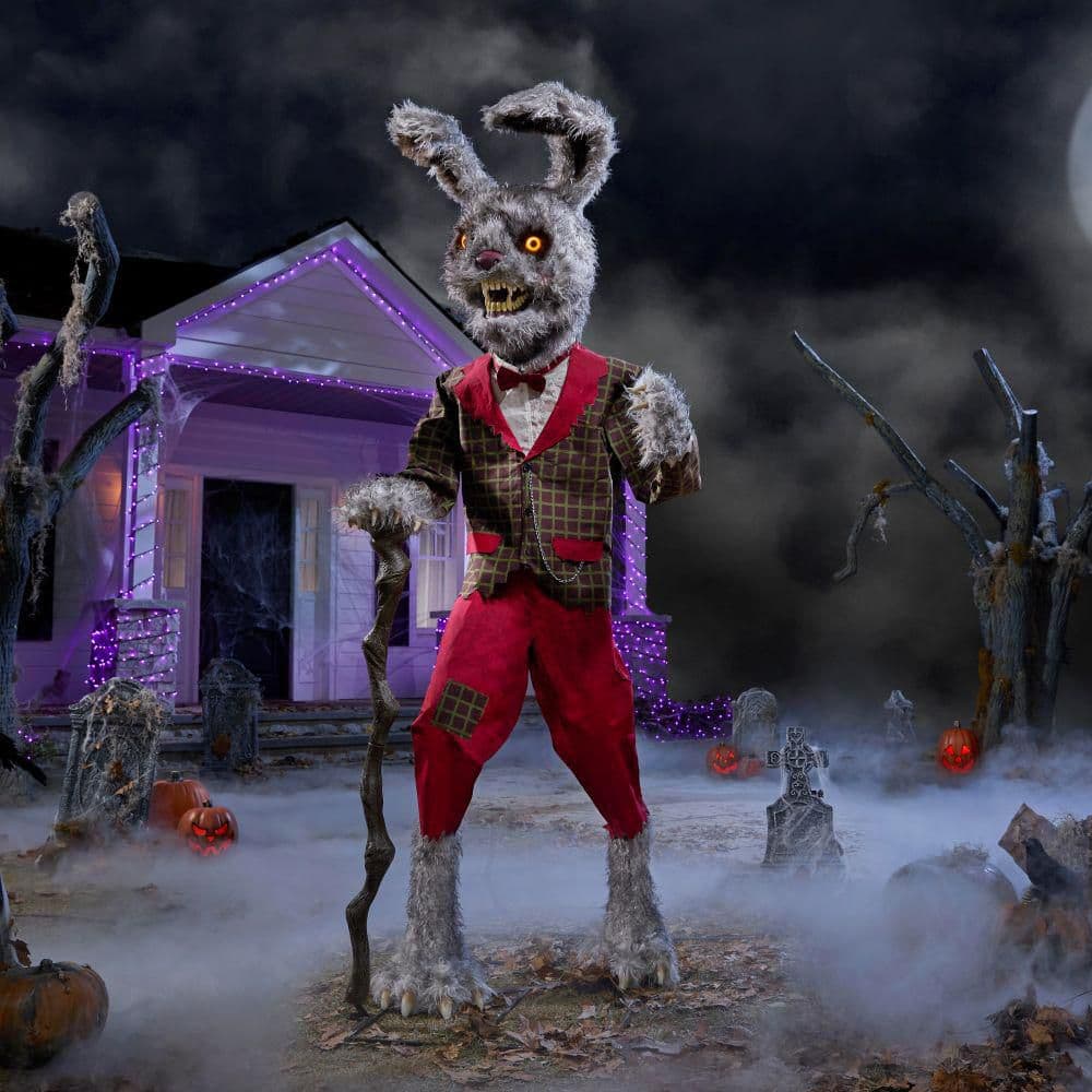 Home Accents Holiday 7 FT Wicked Woods Animated LED Horrifying