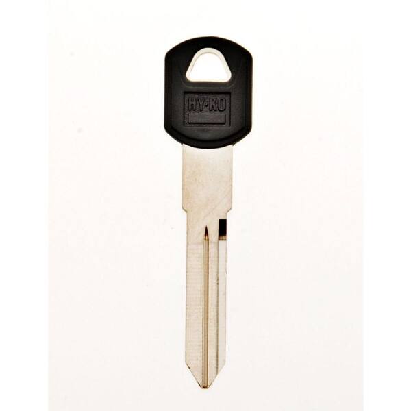 HY-KO Blank Rubberhead General Motors Key 12005B86 - The Home Depot