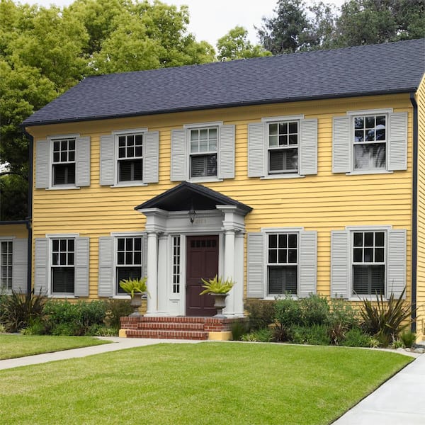 Yellow Brick Home