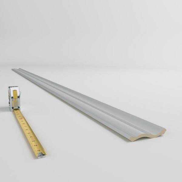 Ekena Millwork Temple 2.75 in. D x 3.875 in. W x 96 in. L Polyurethane Crown Moulding