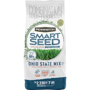 Smart Seed Ohio 7 lb. 2,330 sq. ft. Grass Seed and Lawn Fertilizer